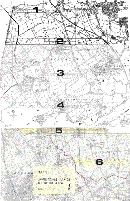 : 1:10 000 scale Ordnance Survey Map of Survey Area